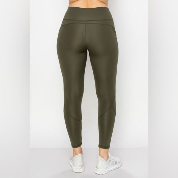 COPY - Seam Detail Pocket Legging - Everyday Legging - Affordable Legging - Leg… - Picture 4 of 5